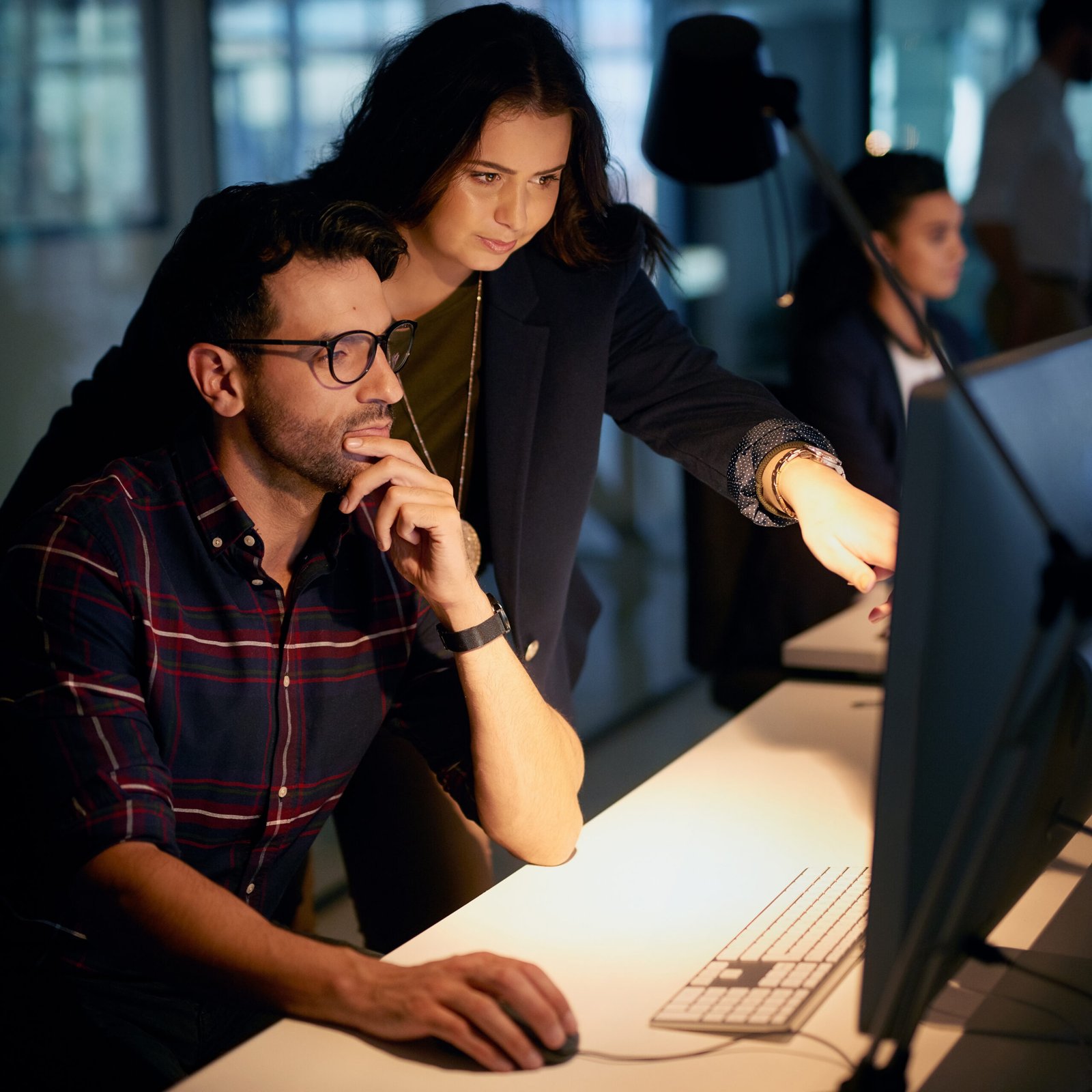 E-commerce technology professionals working together at Advanize Studio